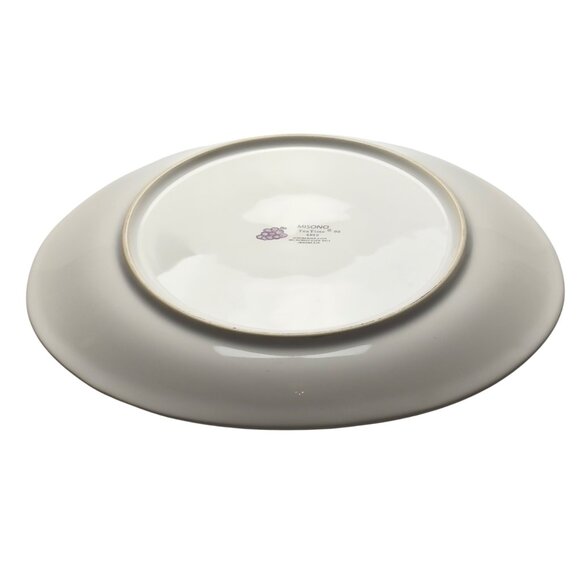 Misono TeaTime '93 4912 Plate Fruit & Teapot Design 11” Dia. Microwave Safe - Picture 6 of 10